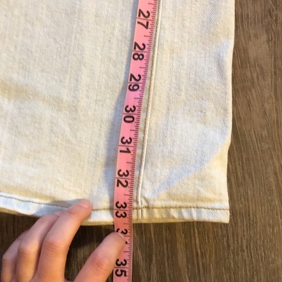 Light Wash Moto Jeans with wide bottoms - Picture 9 of 16